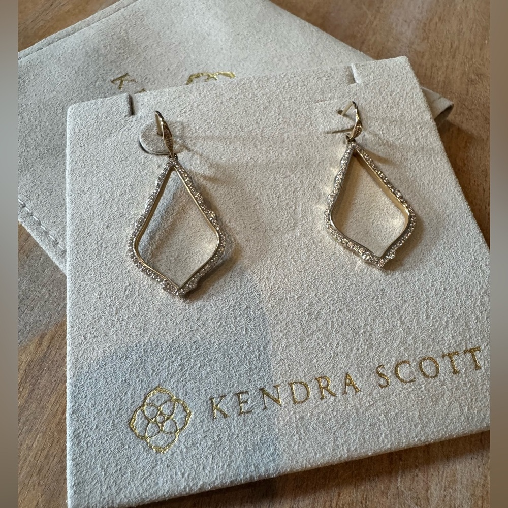 Kendra Scott Sophia Pave Diamond Earrings